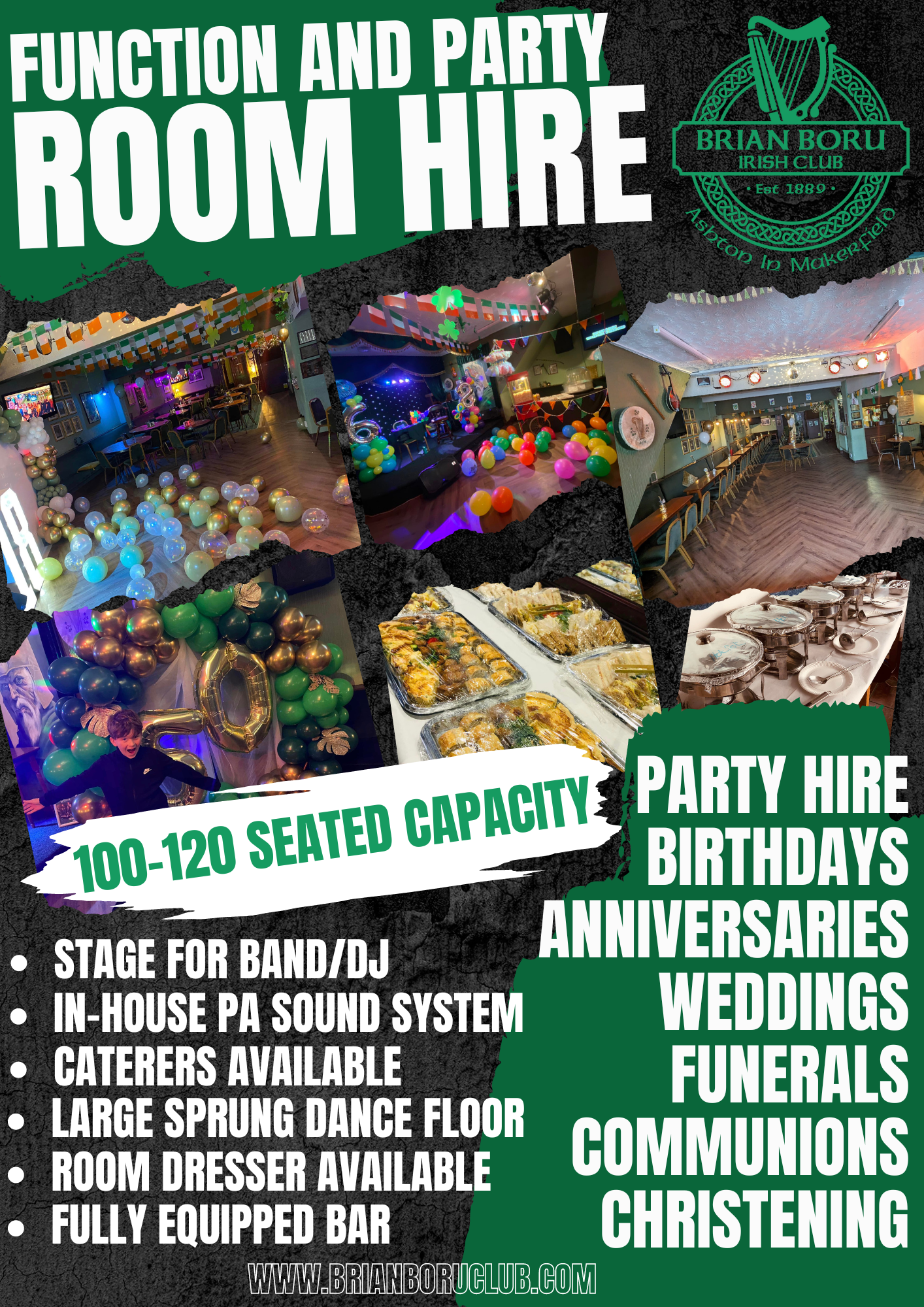 FUNCTION ROOM HIRE (Flyer (A4)) (1)