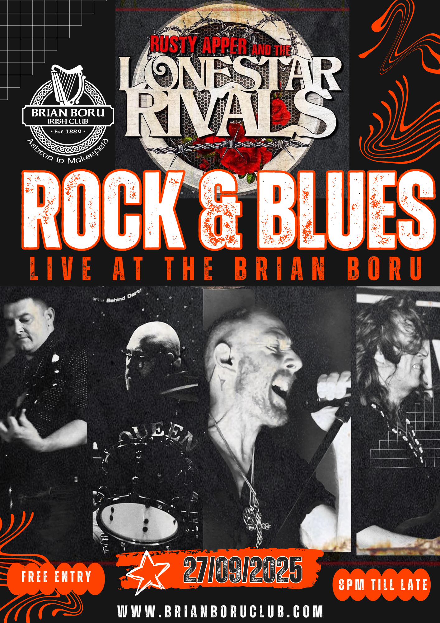RUSTY APER AND THE LONESTAR RIVALS (Flyer (A4)) (1)
